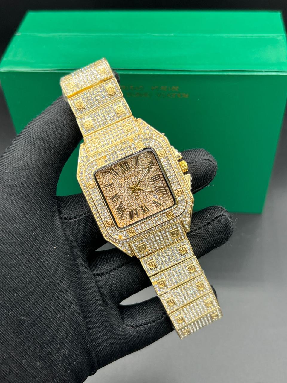 Iced Out diamond Watch